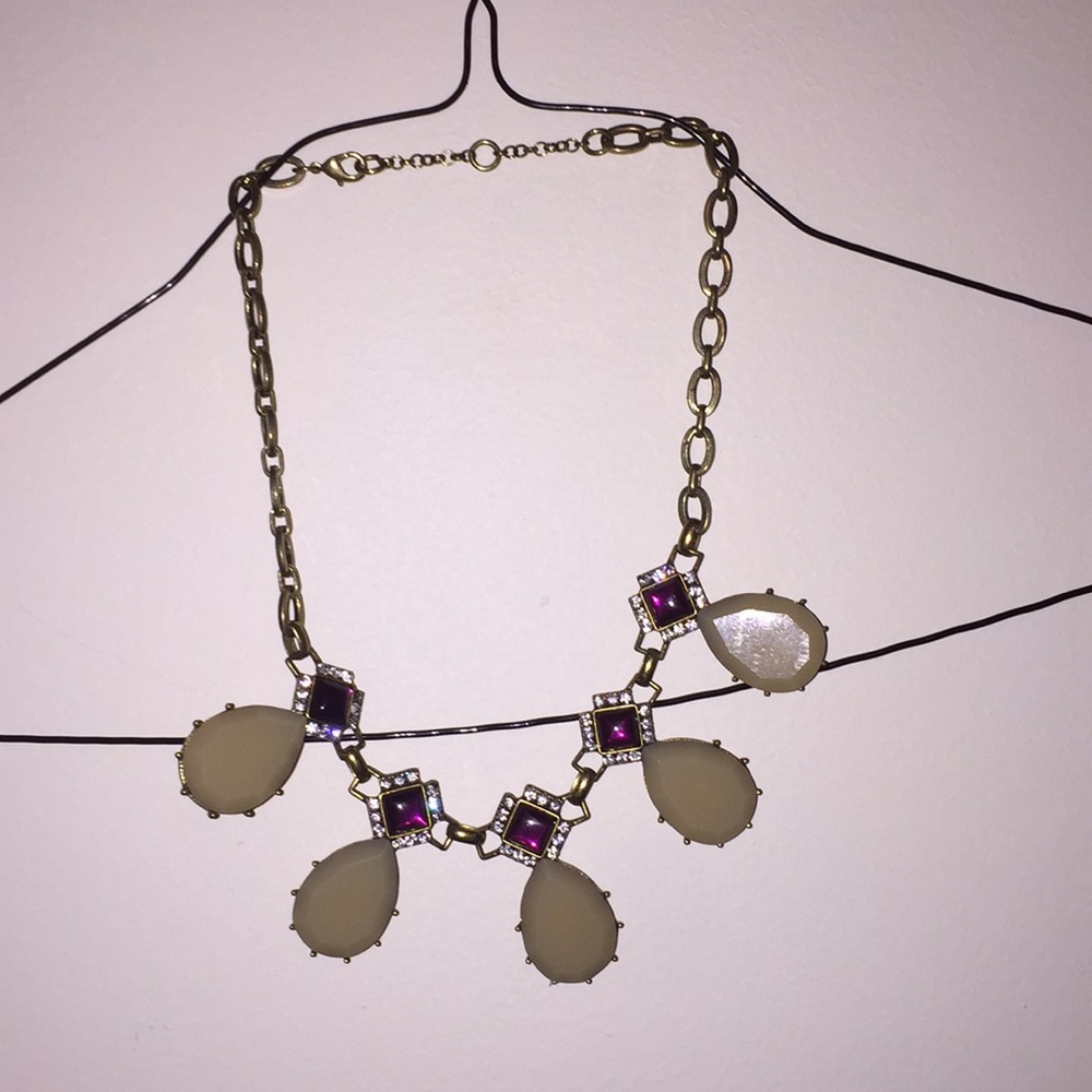 Anthropologie statement necklace